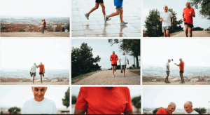 running